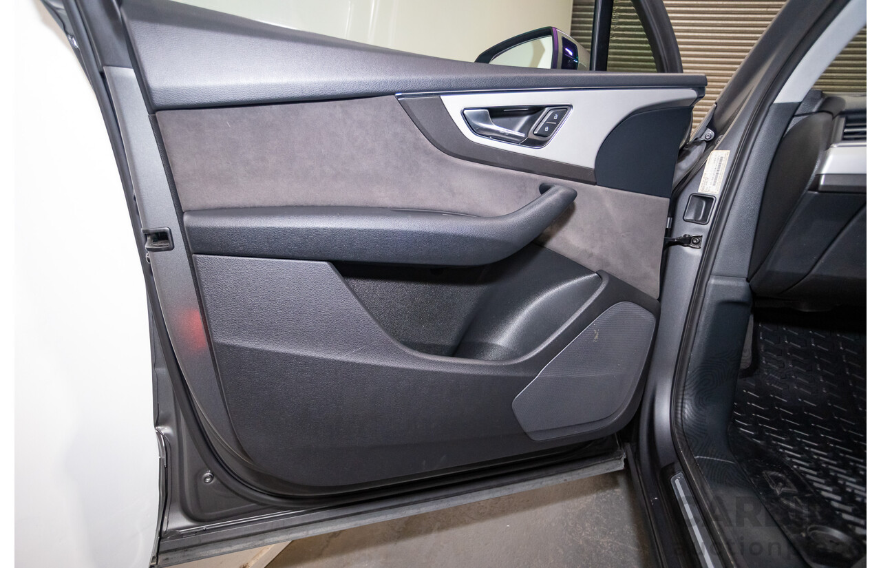 03/2017 Audi Q7 3.0 TDI QUATTRO (AWD) 4M MY17 4D Wagon Graphite Grey Metallic Turbo Diesel (200KW) 3.0L - 7 Seater