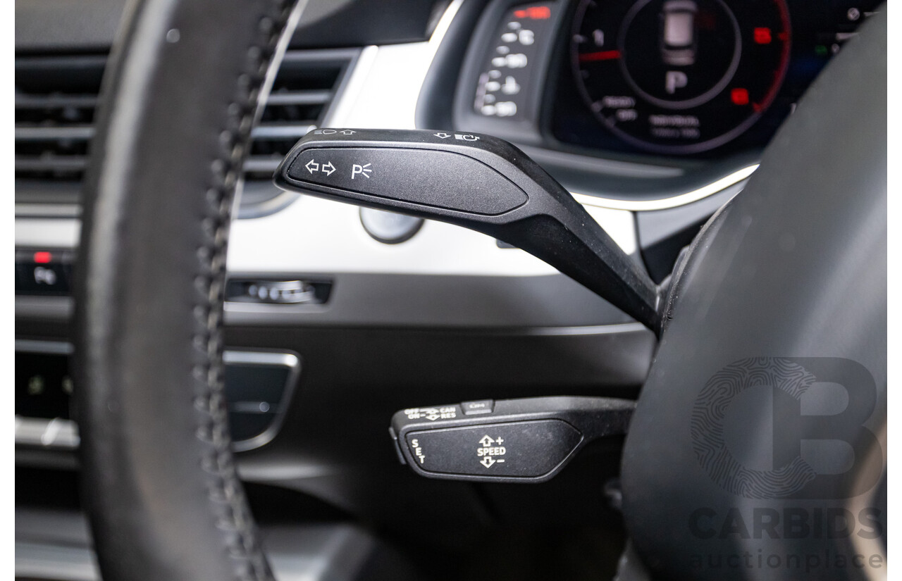 03/2017 Audi Q7 3.0 TDI QUATTRO (AWD) 4M MY17 4D Wagon Graphite Grey Metallic Turbo Diesel (200KW) 3.0L - 7 Seater