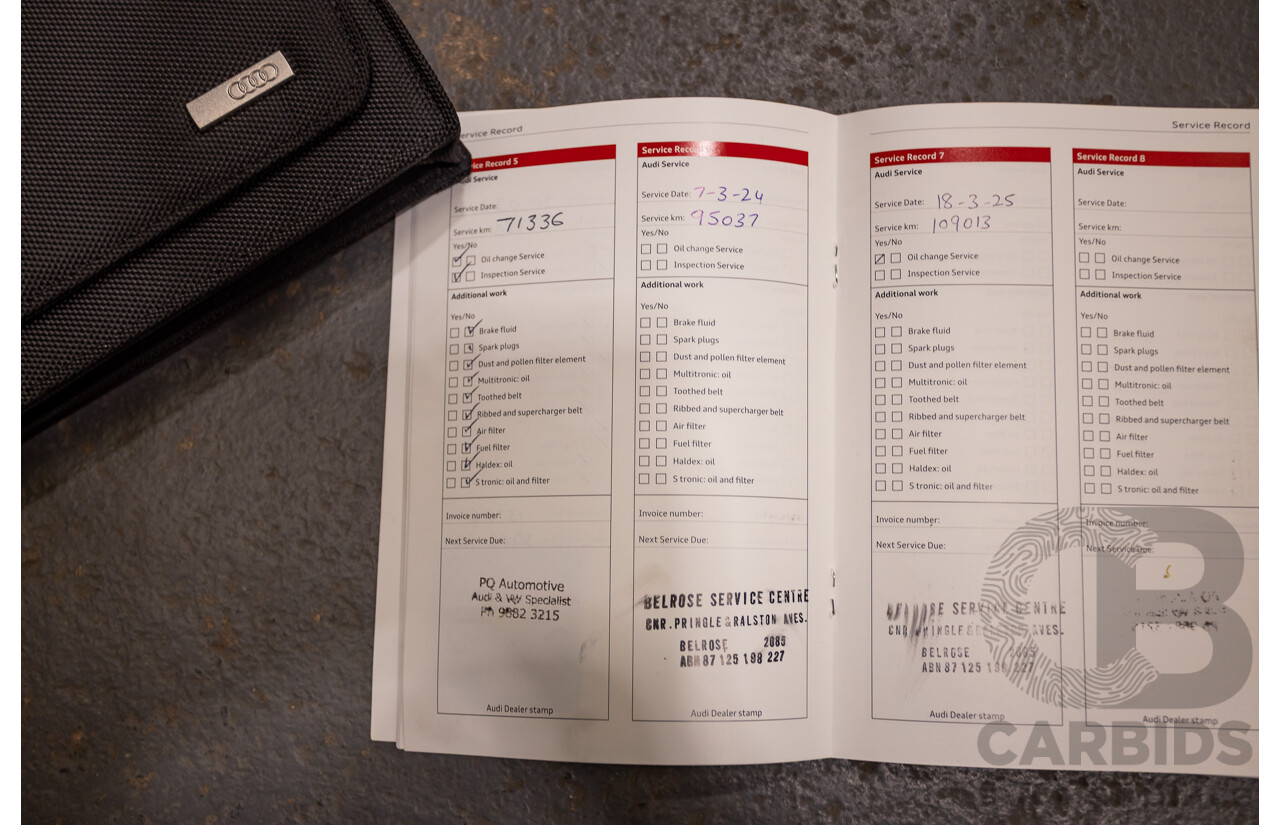 03/2017 Audi Q7 3.0 TDI QUATTRO (AWD) 4M MY17 4D Wagon Graphite Grey Metallic Turbo Diesel (200KW) 3.0L - 7 Seater