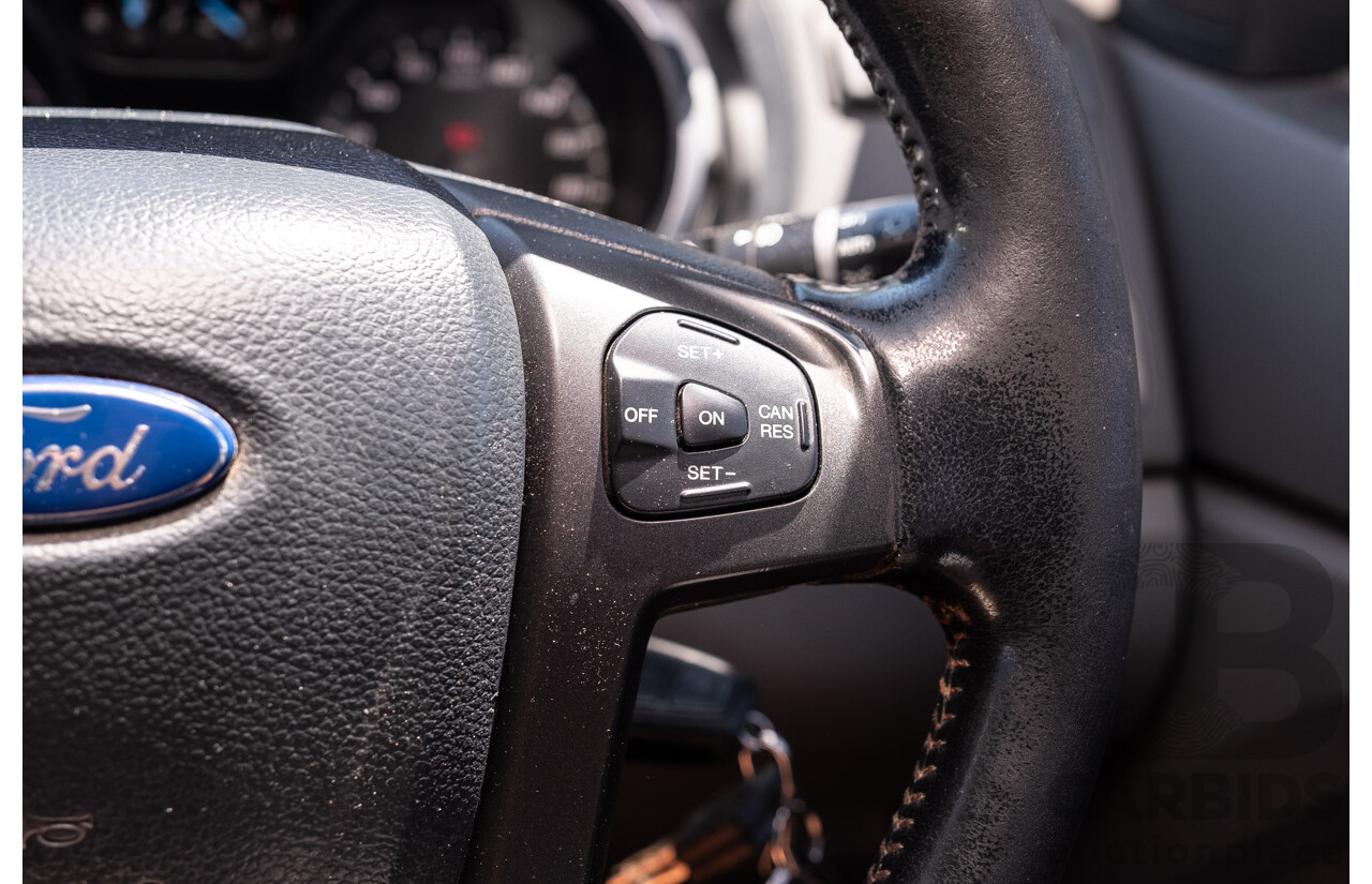 6/2015 Ford Ranger Wildtrak 3.2 (4x4) PX Crew Cab Utility Cool White Turbo Diesel 3.2L