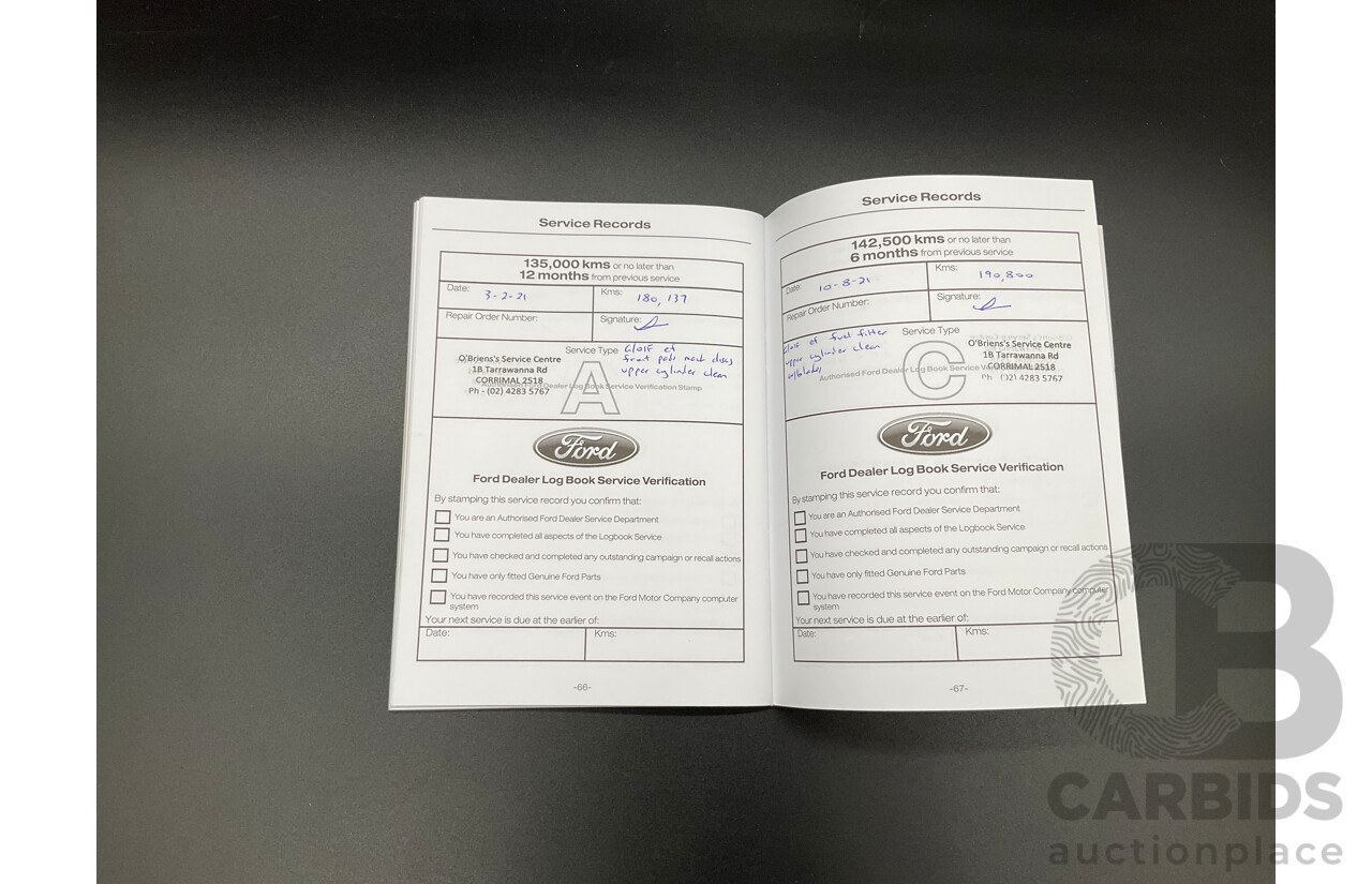 6/2015 Ford Ranger Wildtrak 3.2 (4x4) PX Crew Cab Utility Cool White Turbo Diesel 3.2L