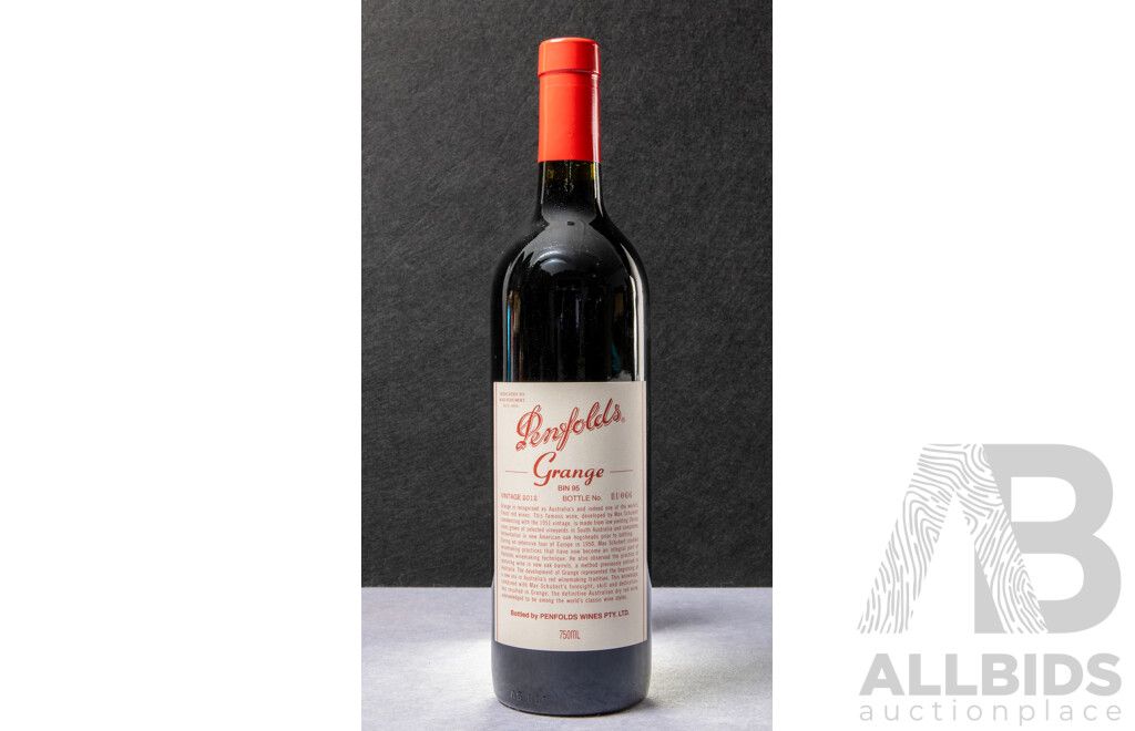 Penfolds Grange Bin 95 Vintage 2012