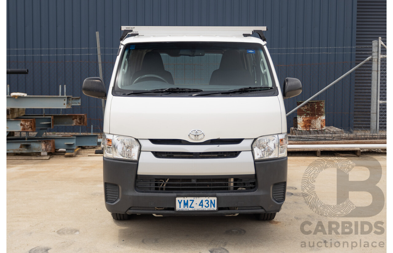 03/2016 Toyota Hiace LWB KDH201R MY16 4d Van Turbo Diesel 3.0L