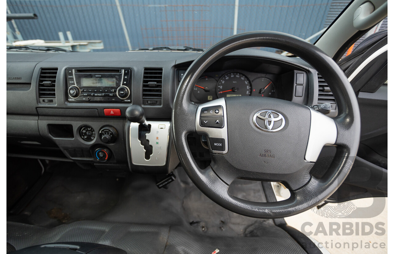 03/2016 Toyota Hiace LWB KDH201R MY16 4d Van Turbo Diesel 3.0L
