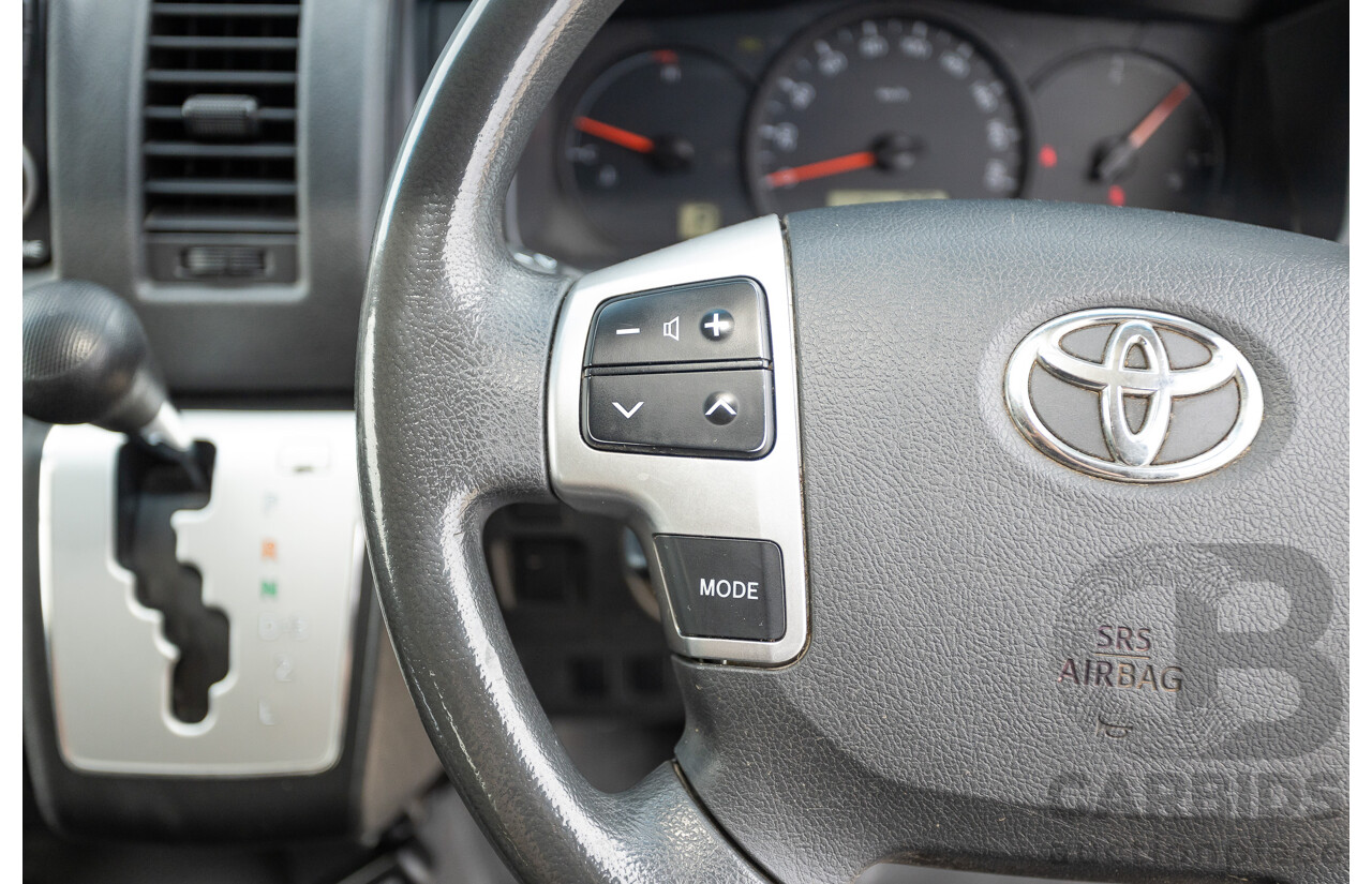 03/2016 Toyota Hiace LWB KDH201R MY16 4d Van Turbo Diesel 3.0L