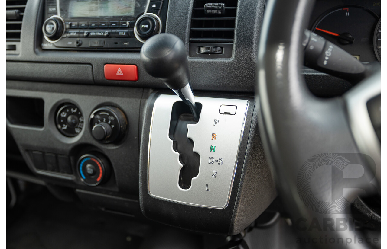 03/2016 Toyota Hiace LWB KDH201R MY16 4d Van Turbo Diesel 3.0L