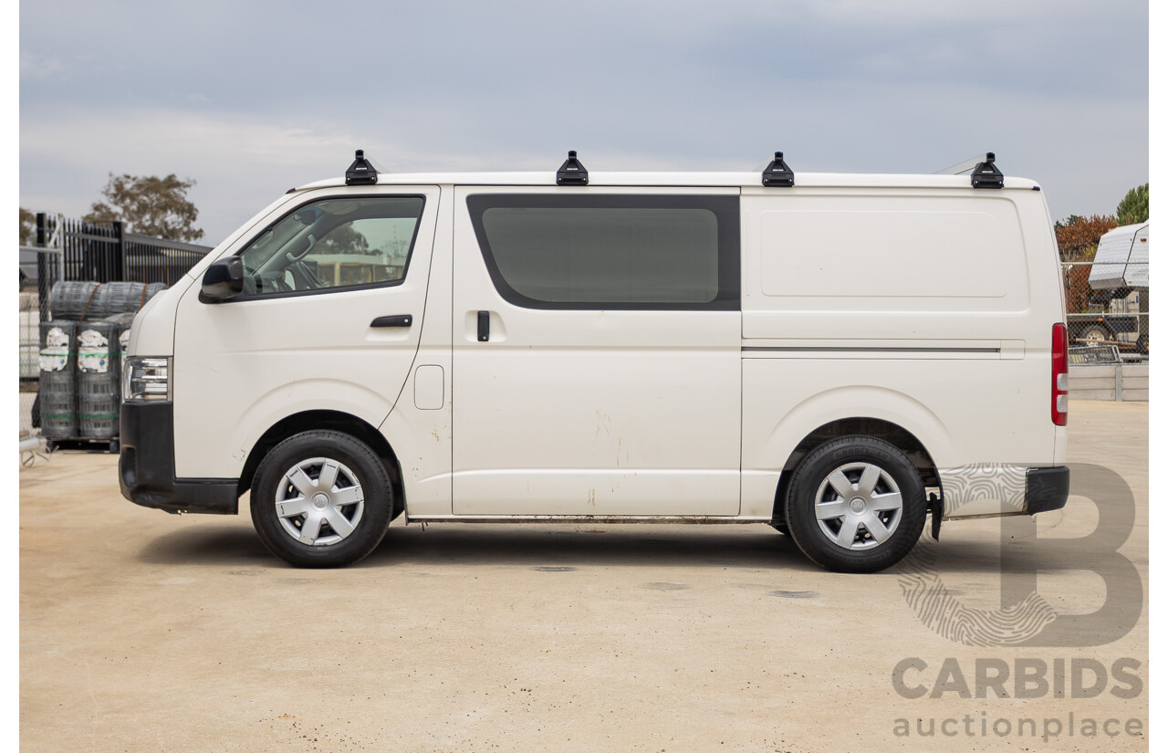 03/2016 Toyota Hiace LWB KDH201R MY16 4d Van Turbo Diesel 3.0L