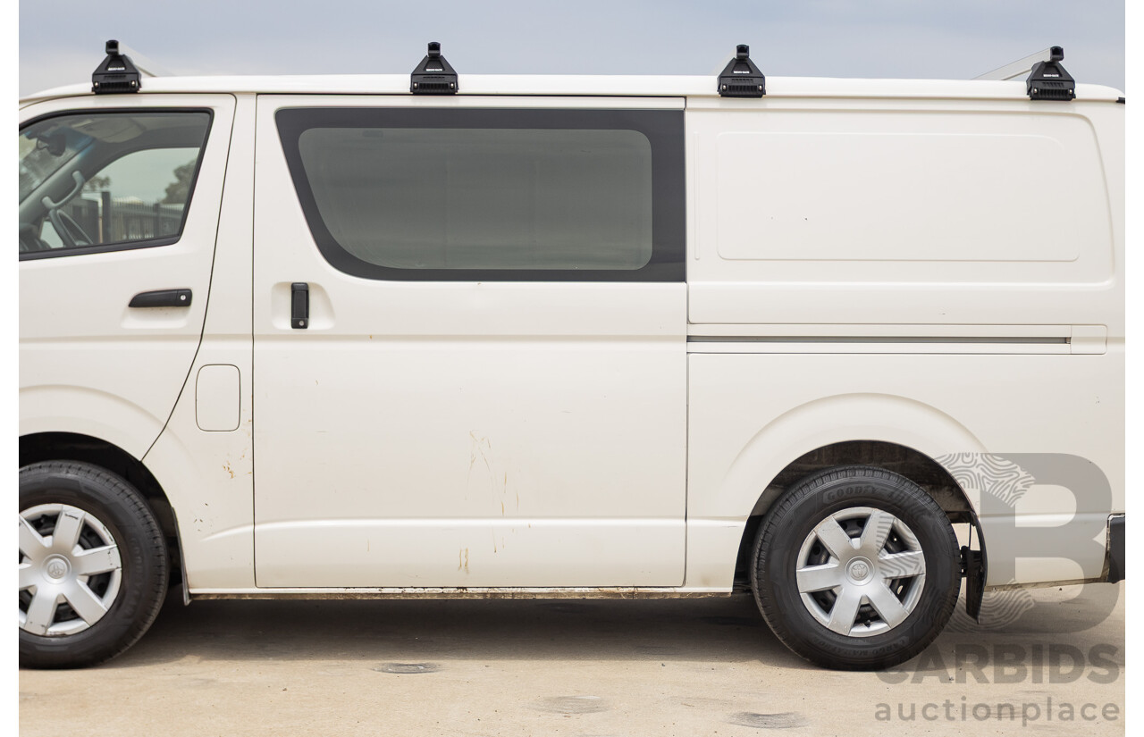 03/2016 Toyota Hiace LWB KDH201R MY16 4d Van Turbo Diesel 3.0L
