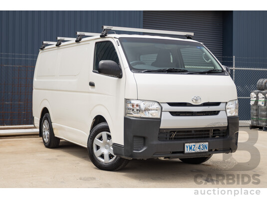 03/2016 Toyota Hiace LWB KDH201R MY16 4d Van Turbo Diesel 3.0L