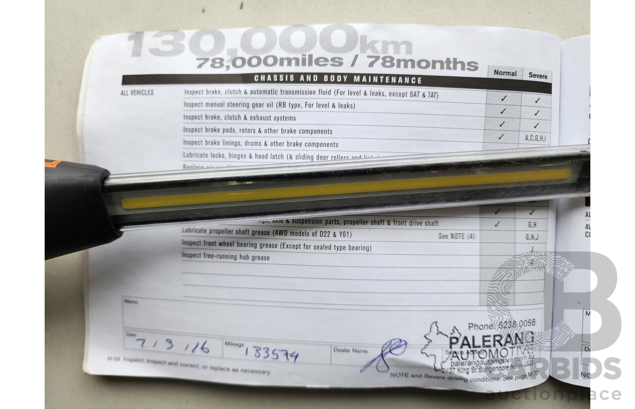 5/2012 Nissan Pathfinder Ti (4x4) R51 SERIES 4 4d Wagon White 2.5L