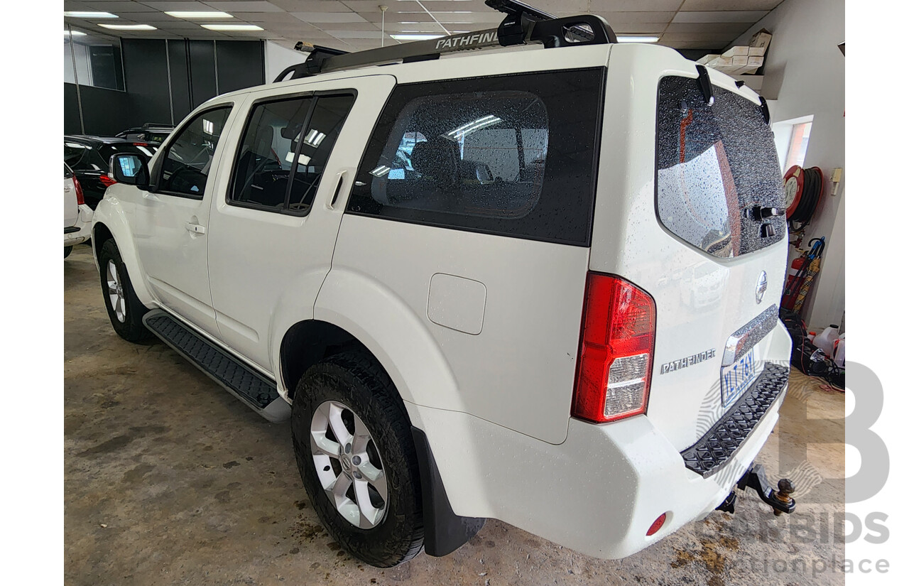 5/2012 Nissan Pathfinder Ti (4x4) R51 SERIES 4 4d Wagon White 2.5L