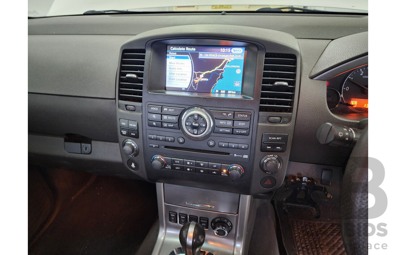 5/2012 Nissan Pathfinder Ti (4x4) R51 SERIES 4 4d Wagon White 2.5L