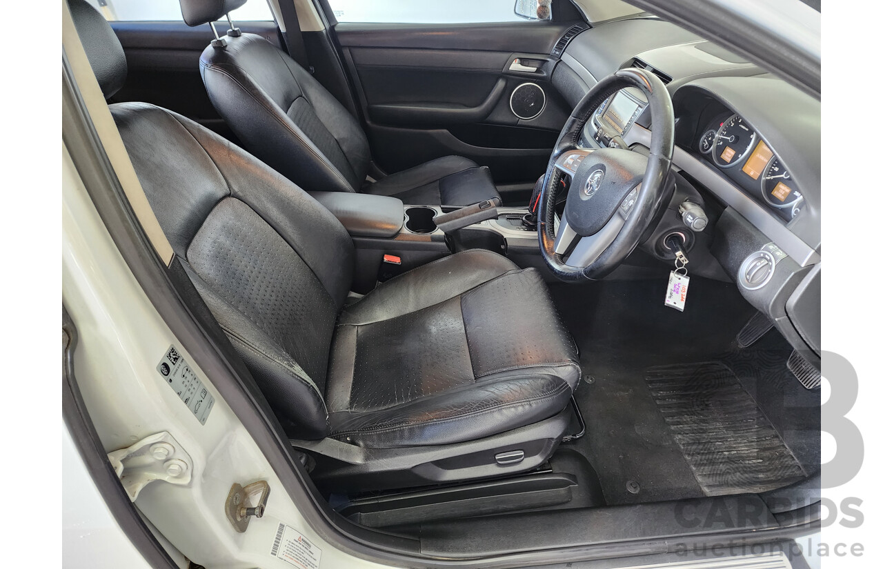 10/2012 Holden Commodore Omega VE II MY12 4d Sportwagon White 3.0L