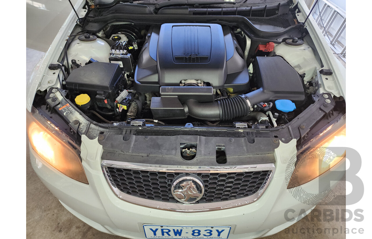 10/2012 Holden Commodore Omega VE II MY12 4d Sportwagon White 3.0L