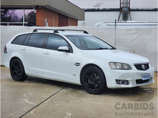 10/2012 Holden Commodore Omega VE II MY12 4d Sportwagon White 3.0L