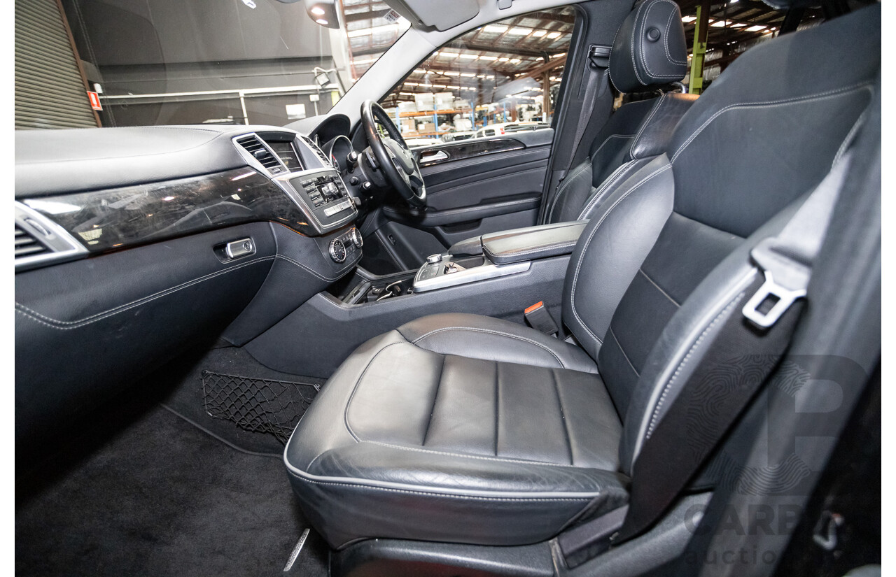 04/2012 Mercedes-Benz ML350 AMG Pack CDI Bluetec (4x4) 166 4d Wagon Obsidian Black Metallic Turbo Diesel 3.0L