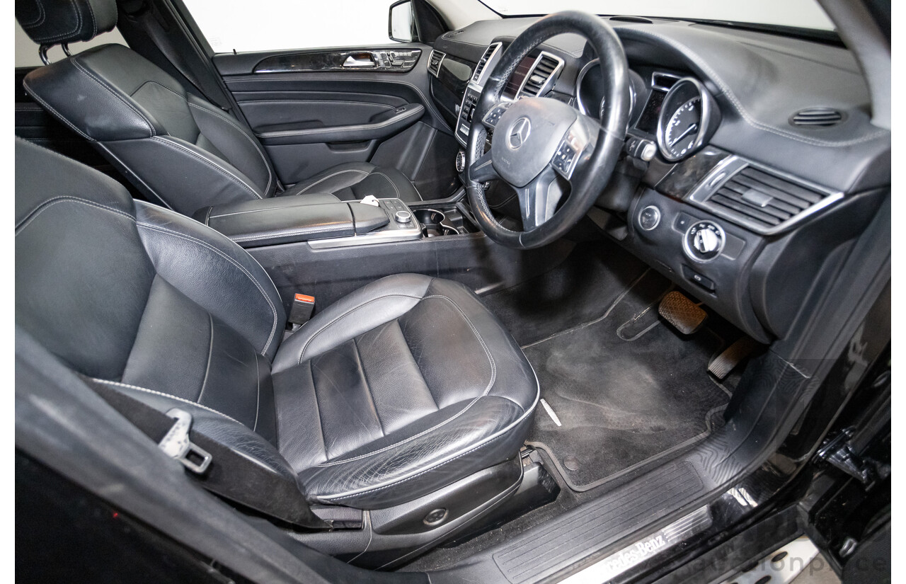 04/2012 Mercedes-Benz ML350 AMG Pack CDI Bluetec (4x4) 166 4d Wagon Obsidian Black Metallic Turbo Diesel 3.0L