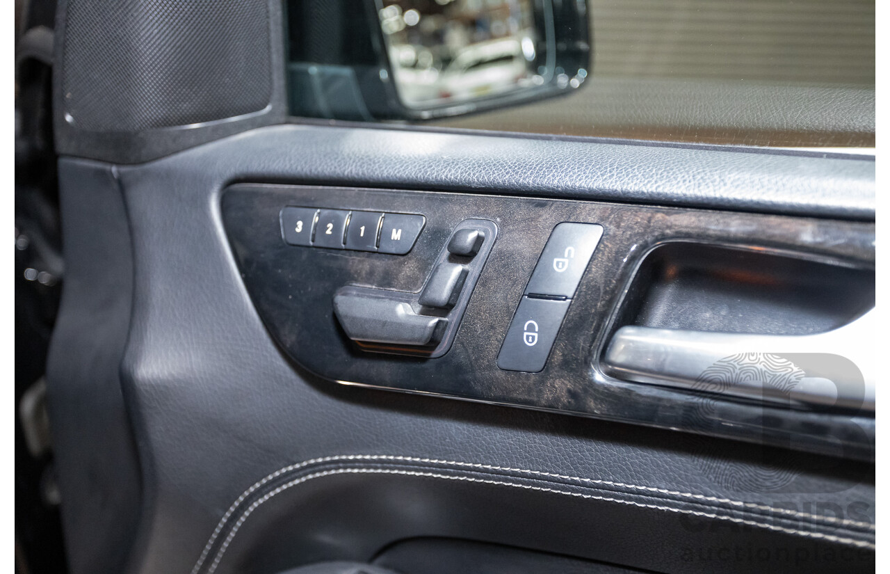 04/2012 Mercedes-Benz ML350 AMG Pack CDI Bluetec (4x4) 166 4d Wagon Obsidian Black Metallic Turbo Diesel 3.0L