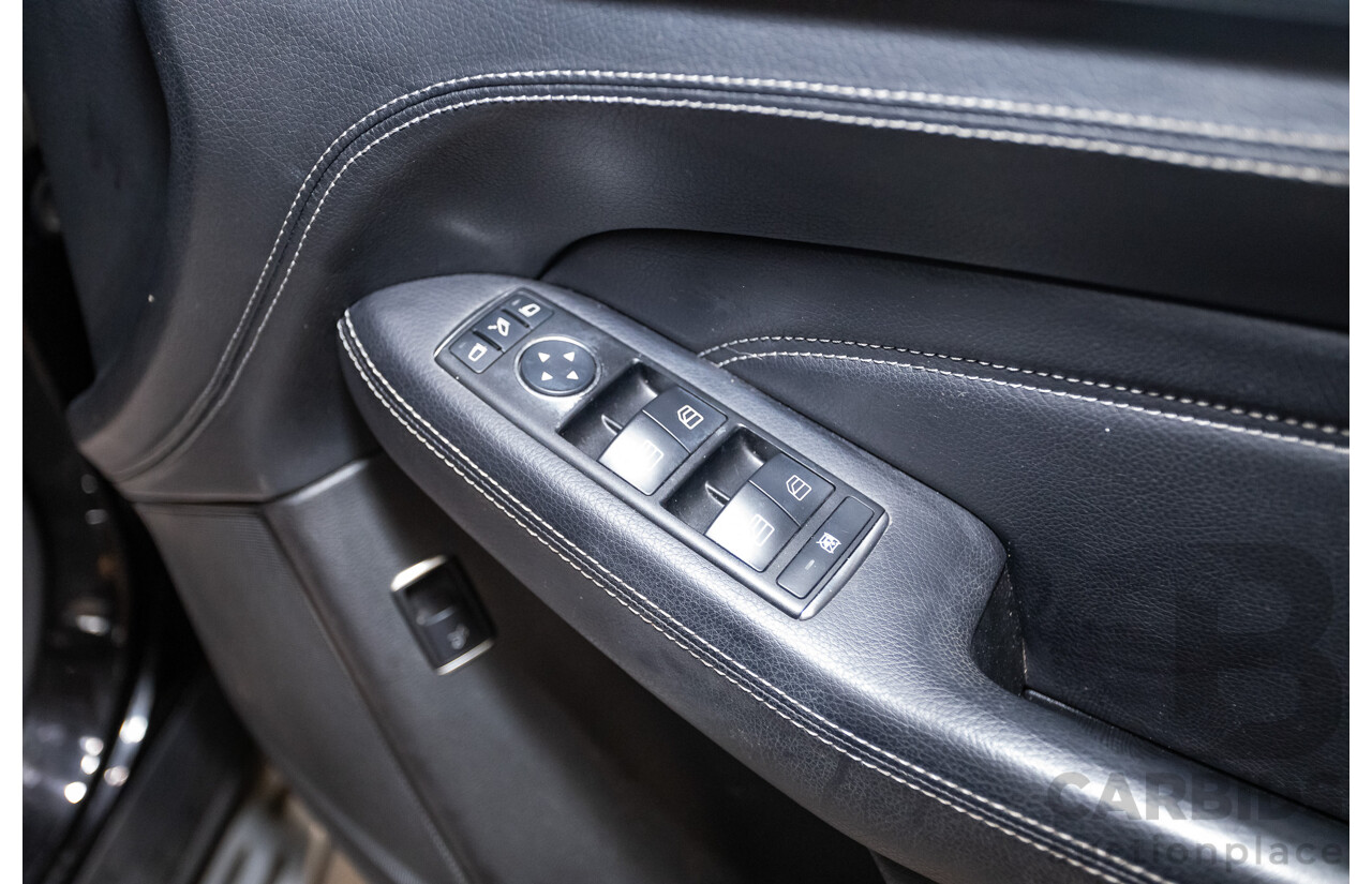 04/2012 Mercedes-Benz ML350 AMG Pack CDI Bluetec (4x4) 166 4d Wagon Obsidian Black Metallic Turbo Diesel 3.0L