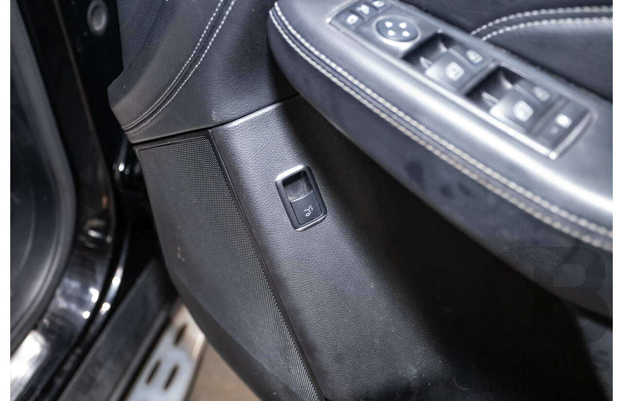 04/2012 Mercedes-Benz ML350 AMG Pack CDI Bluetec (4x4) 166 4d Wagon Obsidian Black Metallic Turbo Diesel 3.0L