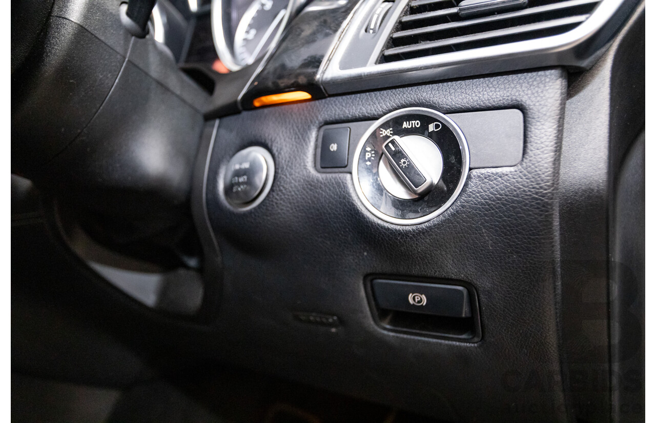 04/2012 Mercedes-Benz ML350 AMG Pack CDI Bluetec (4x4) 166 4d Wagon Obsidian Black Metallic Turbo Diesel 3.0L