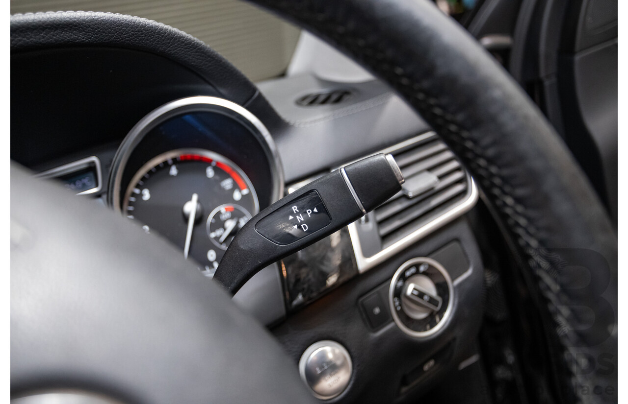 04/2012 Mercedes-Benz ML350 AMG Pack CDI Bluetec (4x4) 166 4d Wagon Obsidian Black Metallic Turbo Diesel 3.0L