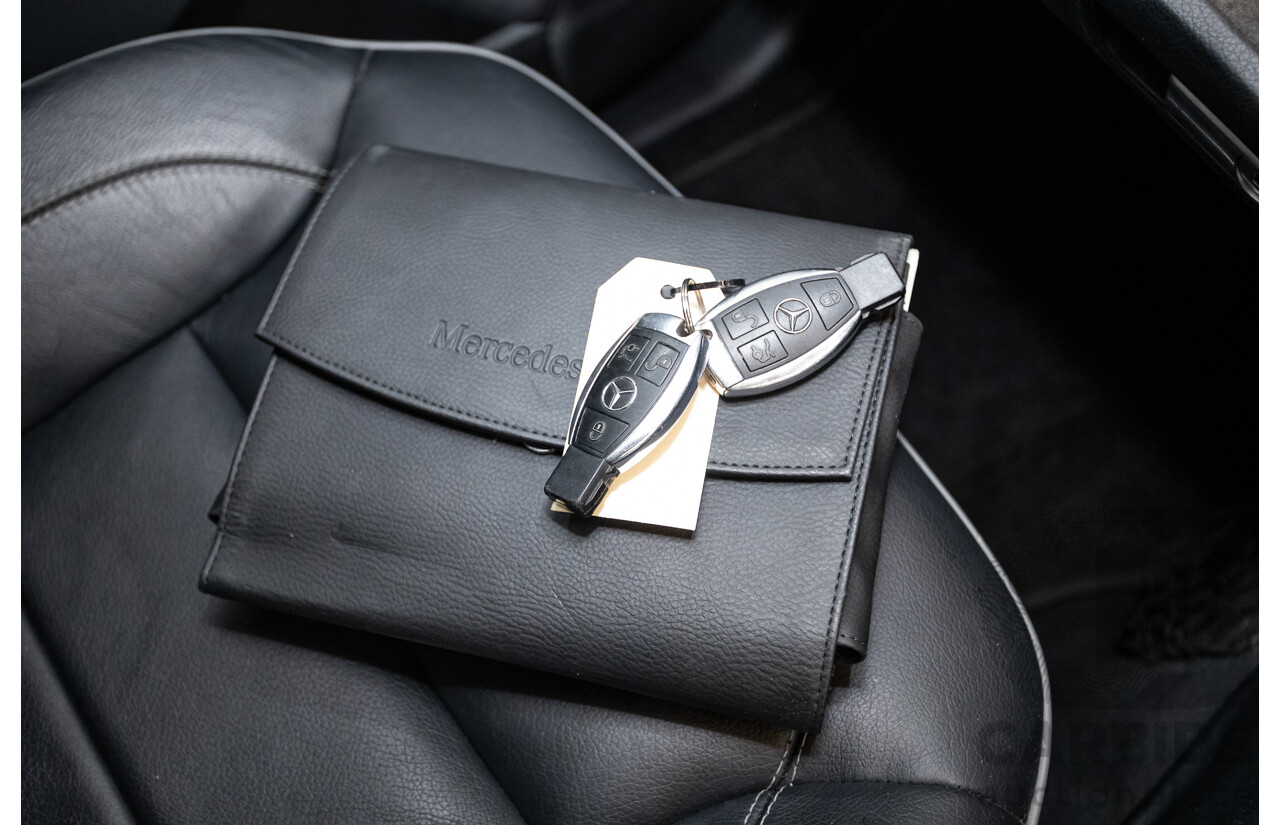 04/2012 Mercedes-Benz ML350 AMG Pack CDI Bluetec (4x4) 166 4d Wagon Obsidian Black Metallic Turbo Diesel 3.0L