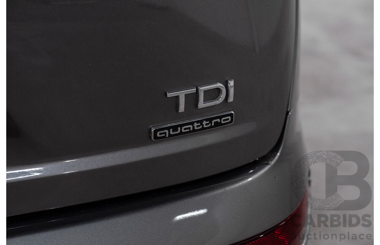 10/2015 Audi Q7 3.0 TDI Quattro (AWD) MY16 4M 4d Wagon Graphite Grey Metallic Turbo Diesel V6 3.0L