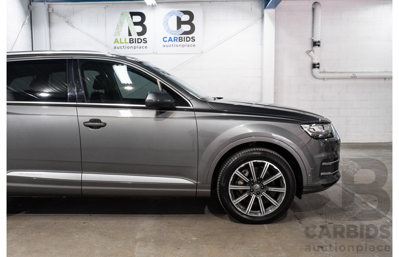 10/2015 Audi Q7 3.0 TDI Quattro (AWD) MY16 4M 4d Wagon Graphite Grey Metallic Turbo Diesel V6 3.0L