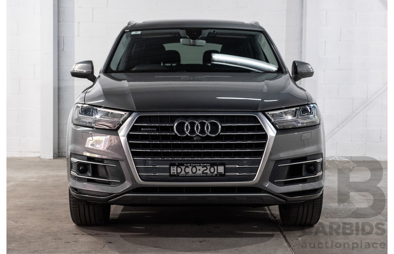 10/2015 Audi Q7 3.0 TDI Quattro (AWD) MY16 4M 4d Wagon Graphite Grey Metallic Turbo Diesel V6 3.0L