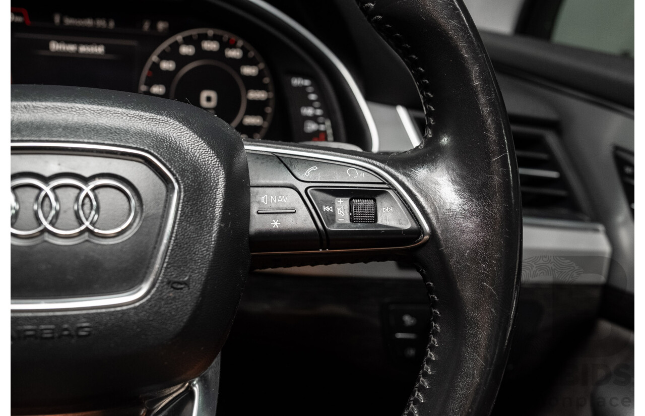 10/2015 Audi Q7 3.0 TDI Quattro (AWD) MY16 4M 4d Wagon Graphite Grey Metallic Turbo Diesel V6 3.0L
