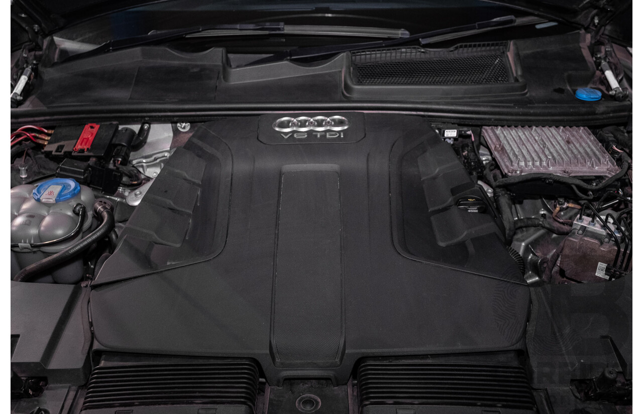 10/2015 Audi Q7 3.0 TDI Quattro (AWD) MY16 4M 4d Wagon Graphite Grey Metallic Turbo Diesel V6 3.0L