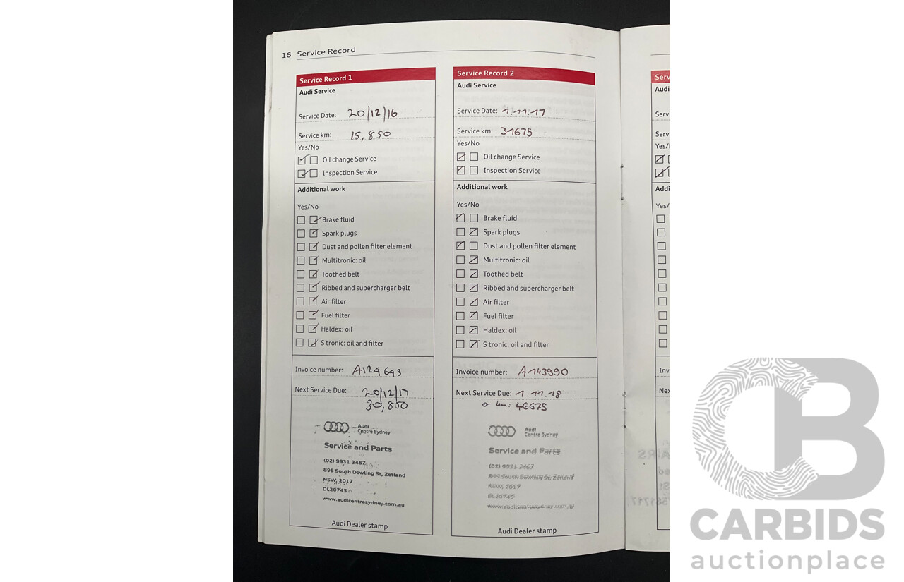 10/2015 Audi Q7 3.0 TDI Quattro (AWD) MY16 4M 4d Wagon Graphite Grey Metallic Turbo Diesel V6 3.0L