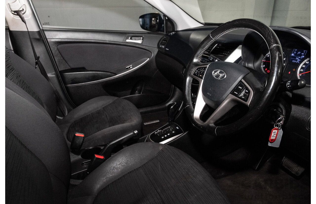 08/2017 Hyundai Accent Sport (FWD) RB6 MY18 5d Hatchback Lake Silver 1.6L