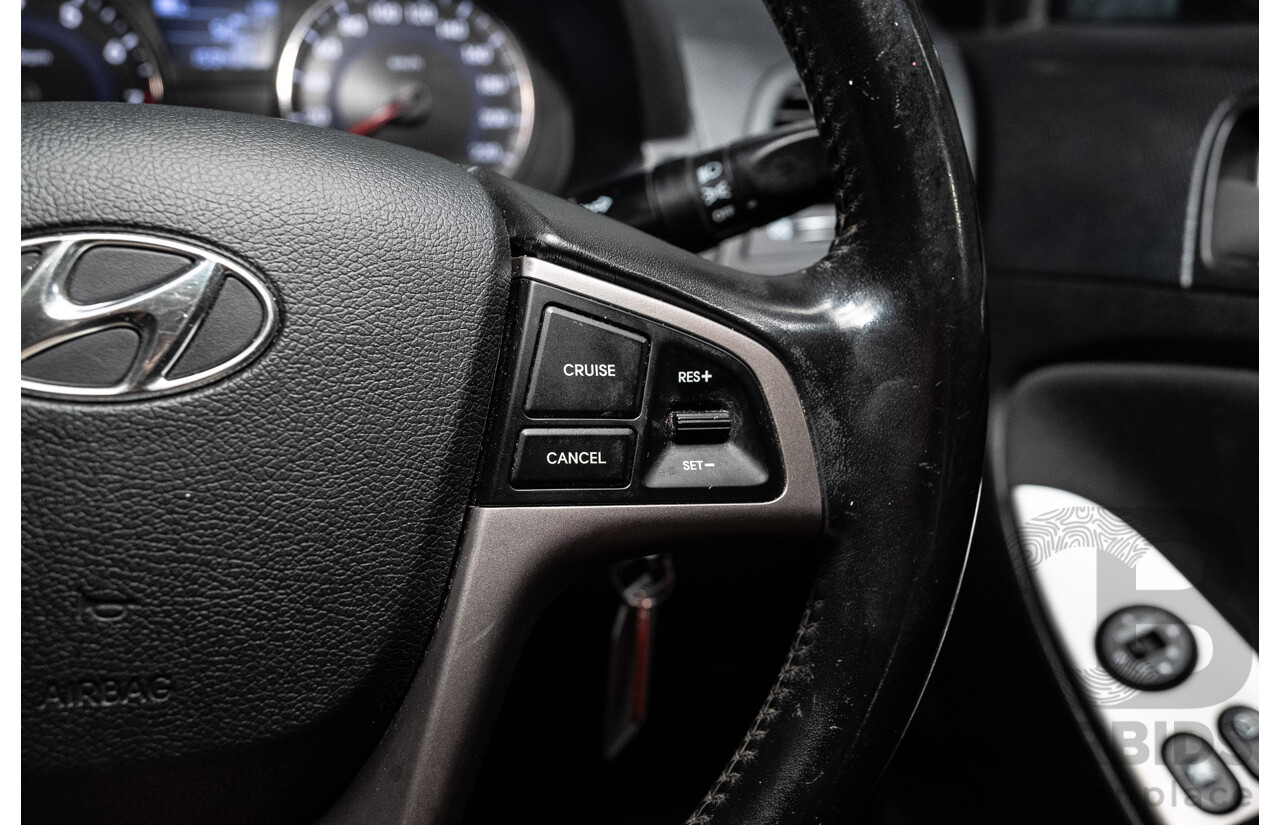 08/2017 Hyundai Accent Sport (FWD) RB6 MY18 5d Hatchback Lake Silver 1.6L