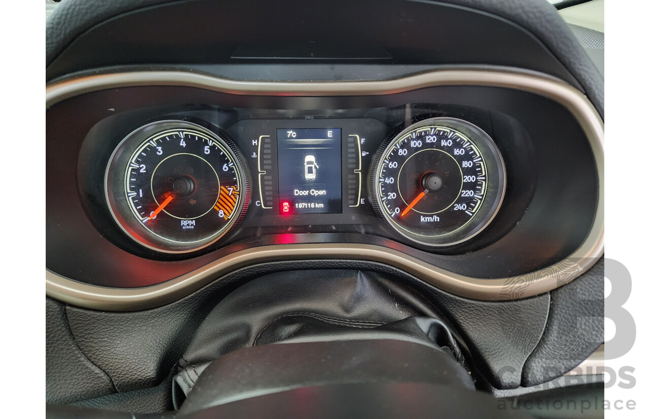 7/2014 Jeep Cherokee Longitude (4x4) KL 4d Wagon White 3.2L