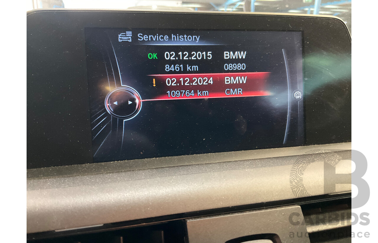 4/2015 BMW 116i Sportline F20 MY15 5d Hatchback Crimson Red Turbo 1.6L