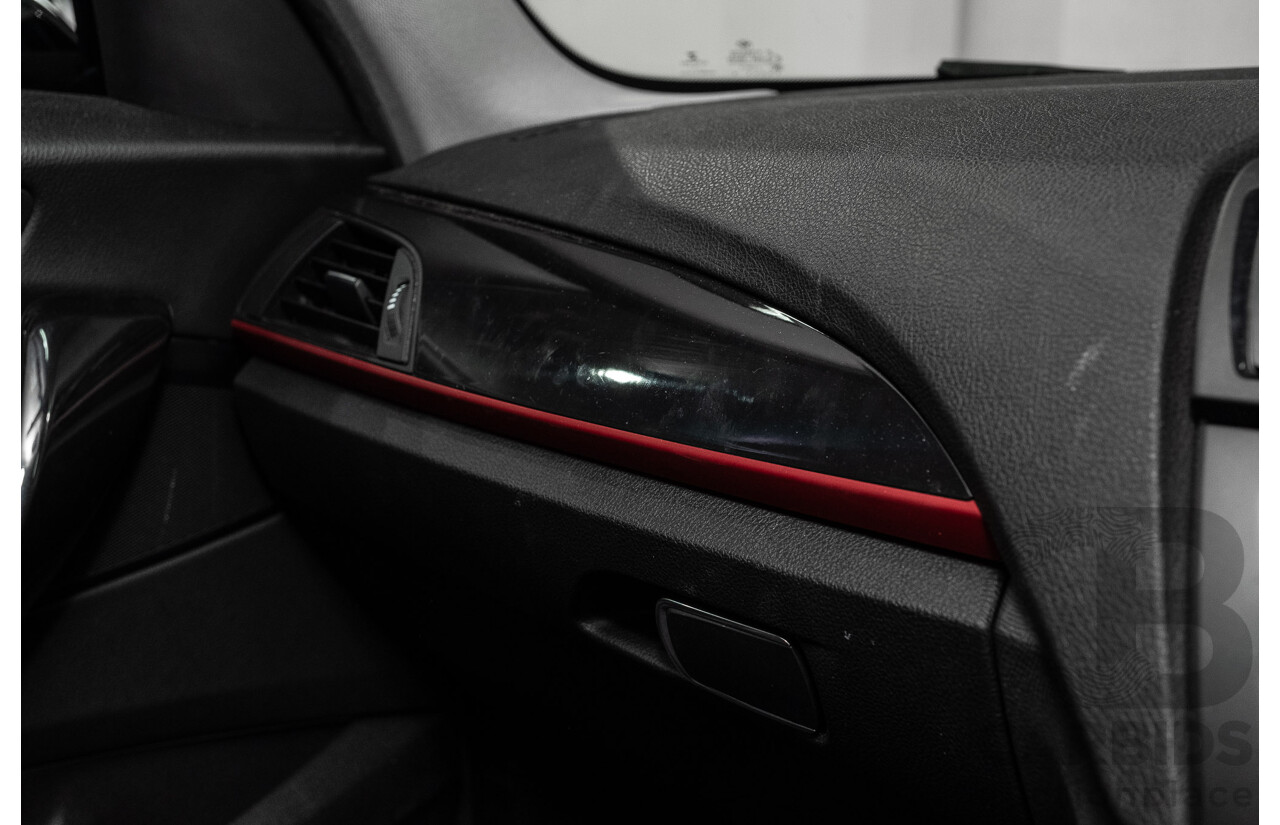 4/2015 BMW 116i Sportline F20 MY15 5d Hatchback Crimson Red Turbo 1.6L