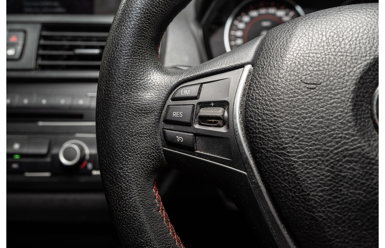 4/2015 BMW 116i Sportline F20 MY15 5d Hatchback Crimson Red Turbo 1.6L