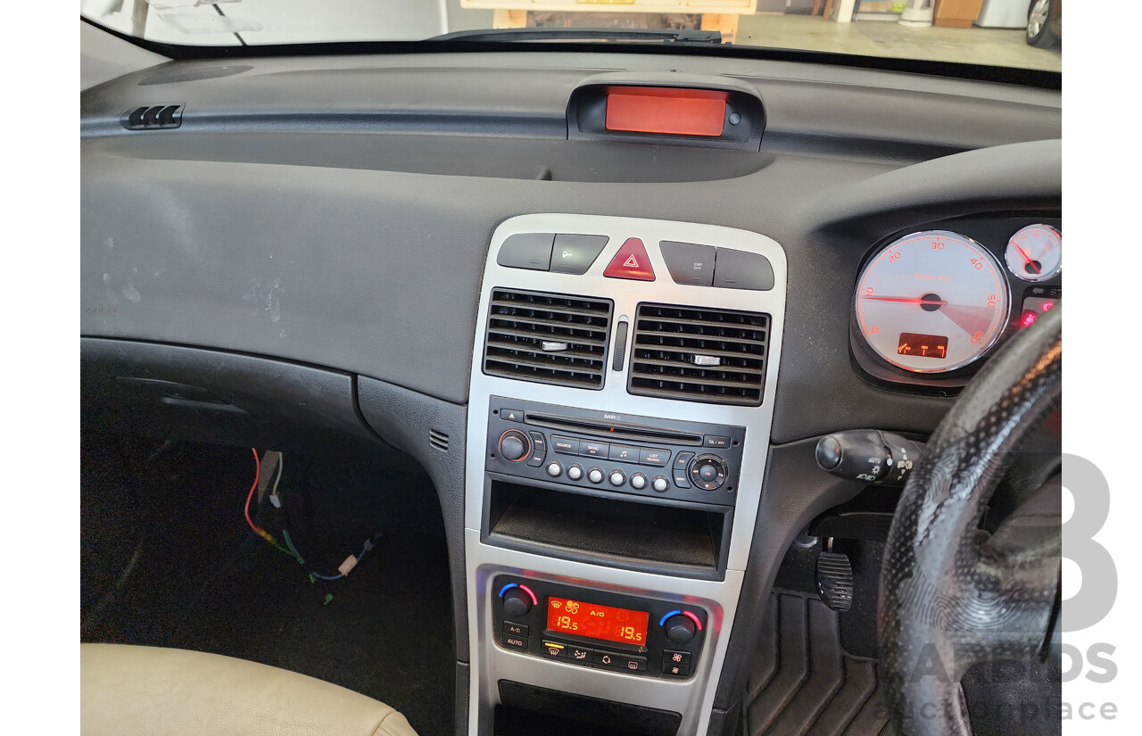 10/2007 Peugeot 307 XSE HDi 2.0 Touring MY06 UPGRADE 4d Wagon White 2.0L