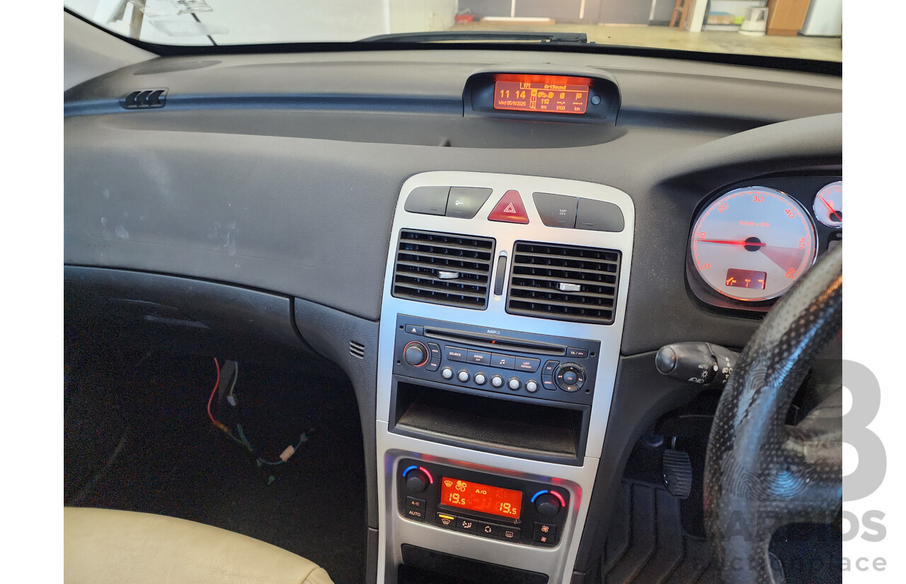 10/2007 Peugeot 307 XSE HDi 2.0 Touring MY06 UPGRADE 4d Wagon White 2.0L