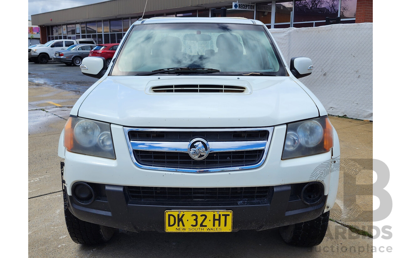 3/2011 Holden Colorado LX (4x4) RC MY11 Crew Cab P/Up White 3.0L