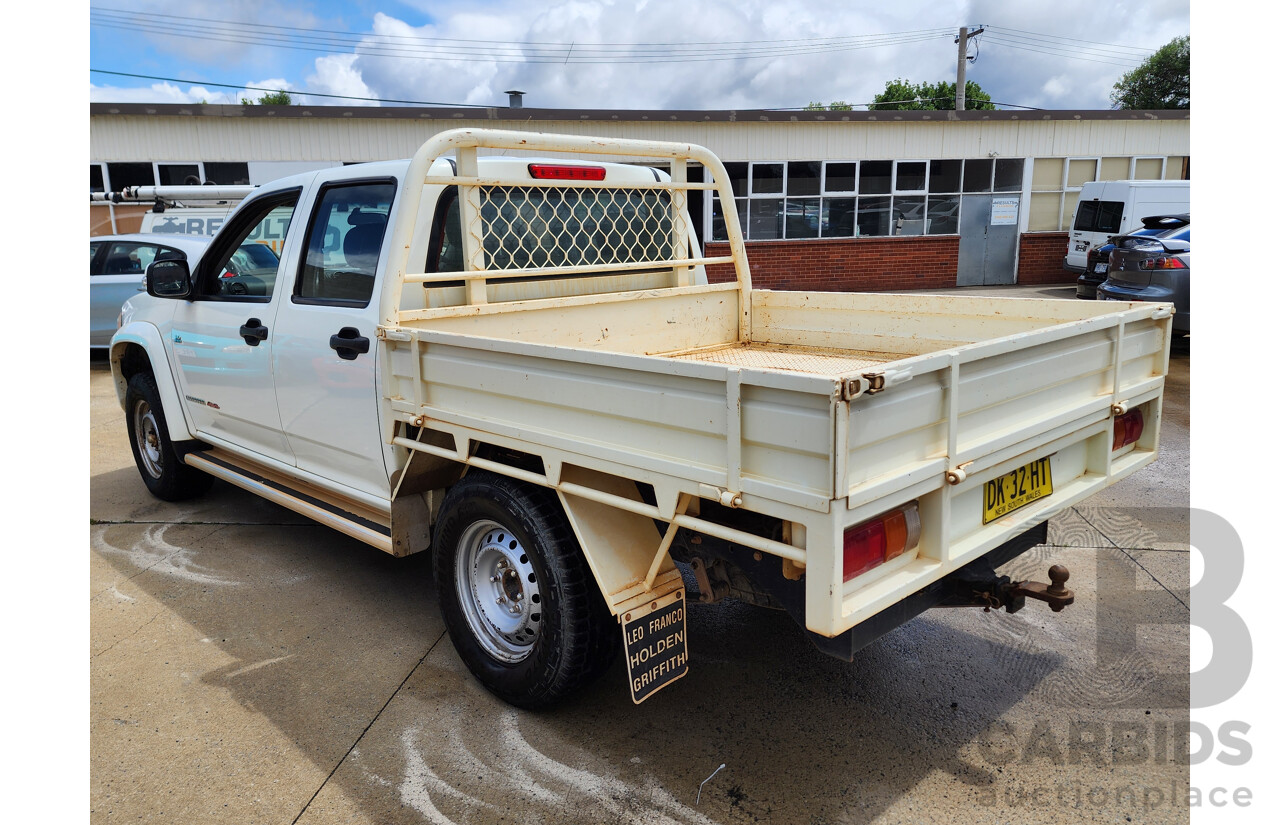 3/2011 Holden Colorado LX (4x4) RC MY11 Crew Cab P/Up White 3.0L