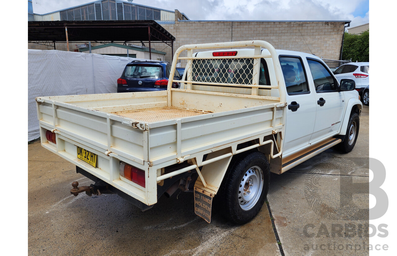 3/2011 Holden Colorado LX (4x4) RC MY11 Crew Cab P/Up White 3.0L