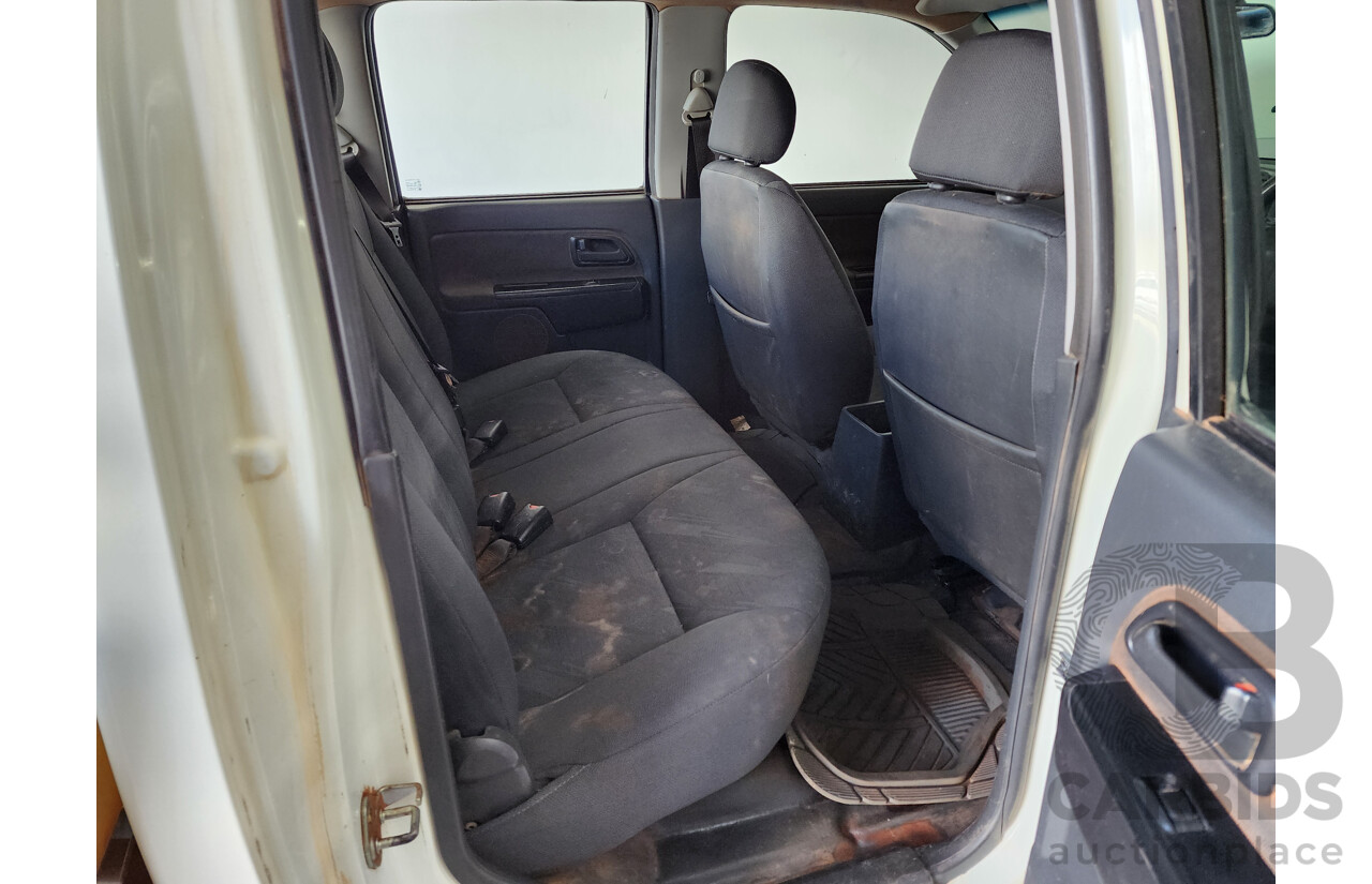 3/2011 Holden Colorado LX (4x4) RC MY11 Crew Cab P/Up White 3.0L