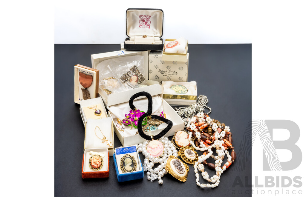 Collection of Vintage Jewellery Including Avon Pieces, All Come in Original Presentation Boxes