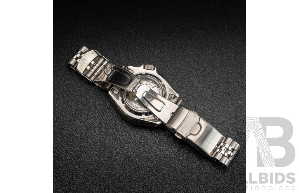 Seiko Automatic GMT 4R34-00F0 Mens Watch