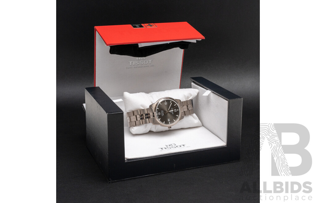 Tissot 1853 PR100 Titanium Dress Watch, Swiss Made, T049410A, with Box