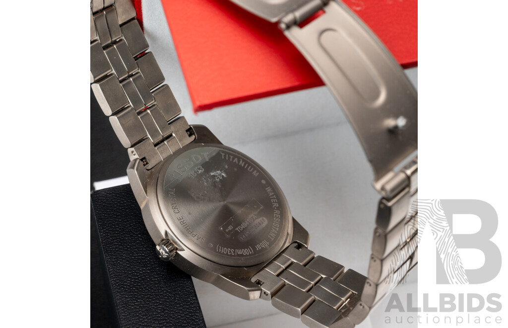 Tissot 1853 PR100 Titanium Dress Watch, Swiss Made, T049410A, with Box