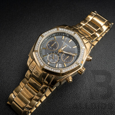 Michael Hill 0.50ct Diamond Set Chronograph Mens Dress Watch, 9750